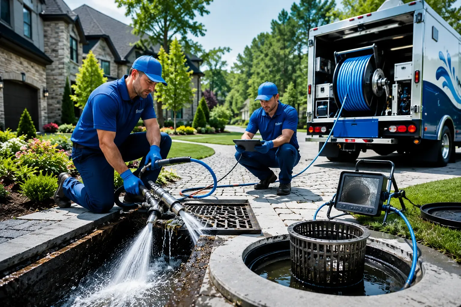 Local outdoor drain cleaning professionals in Three Rivers, TX
