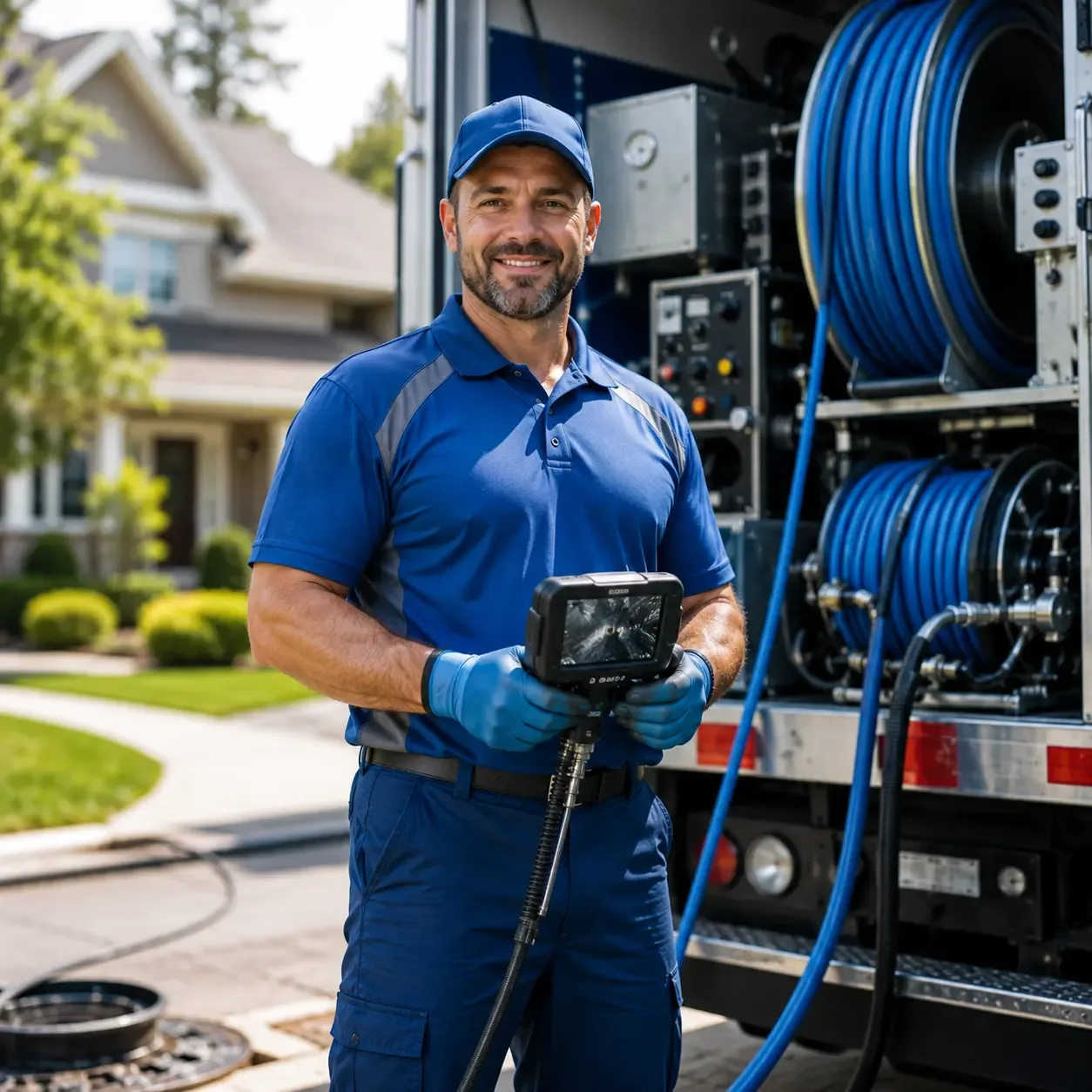 Local outdoor drain cleaning specialists in Three Rivers, TX